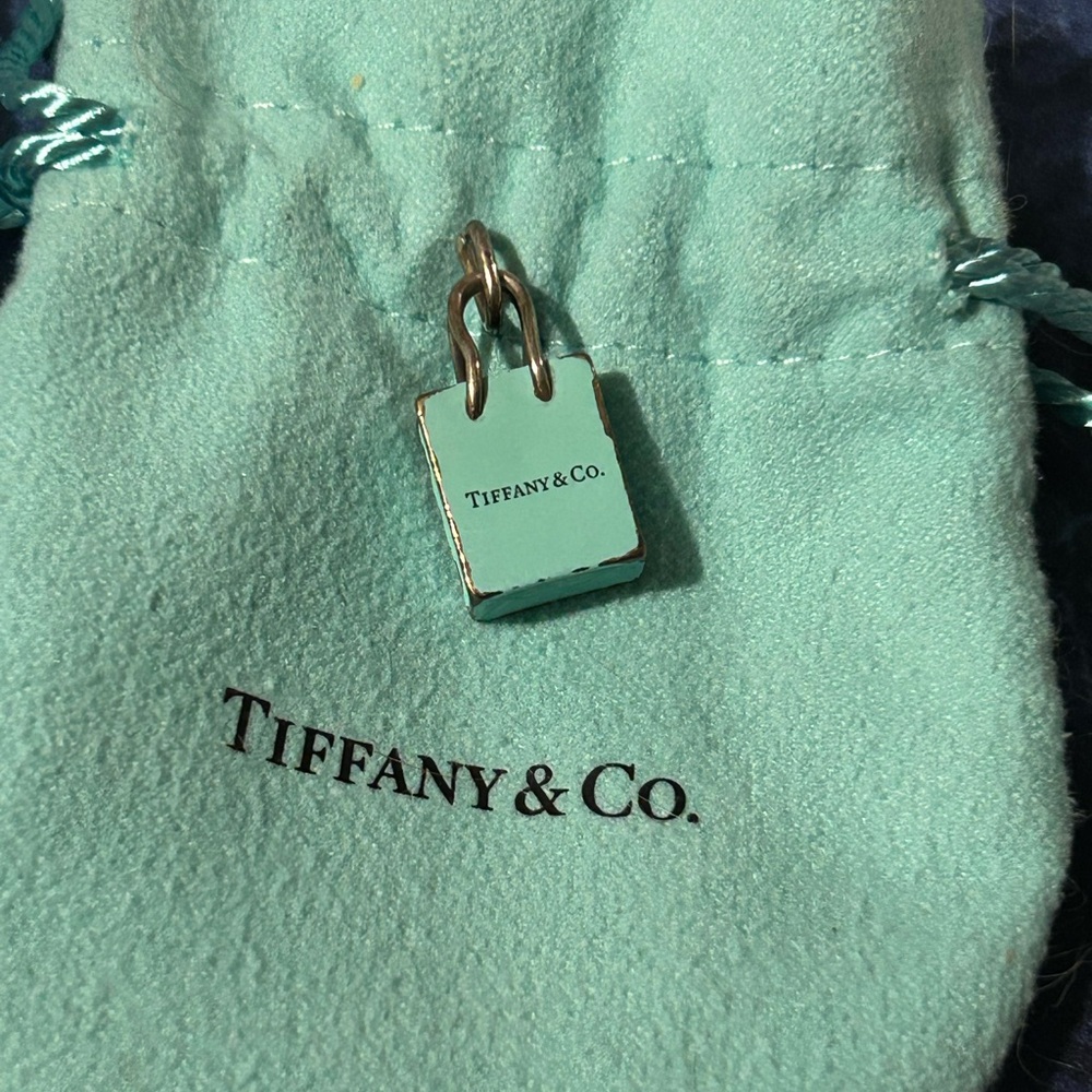 Authentic Tiffany & Co. bag charm 925